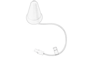 Antena auto SKODA FABIA II 2007-2014 - (tampon) - Original OE