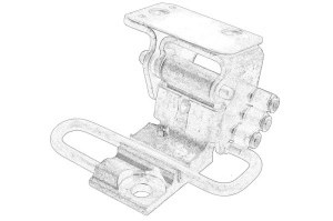 Balama usa Stanga Fata VW CADDY III, CADDY III/MINIVAN, CADDY IV 2003-2020 - (partea inferioara) - Original OE