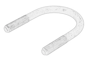 Brida arc 125mm M14x1,5mm FORD TRANSIT, TRANSIT CONNECT, TRANSIT CUSTOM V362 2006-2023 - Original OE