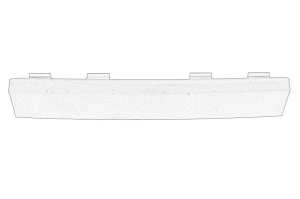 Capac bara carlig tractare Spate BMW X3 2003-2011 - (E83) - Original OE
