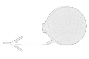 Capac carlig remorcare Fata SKODA SUPERB III 2015-2019 - Original OE
