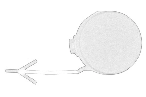 Capac carlig remorcare Fata SKODA SUPERB III 2015-2019 - Original OE