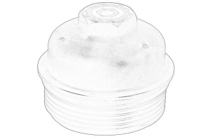 Carcasa filtru ulei MAN TGE; AUDI A3, Q2, Q3; SEAT ATECA dupa 2012 - (dop) - Original OE