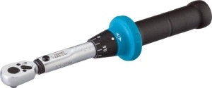Cheie dinamometrica 1/4 ", marime: 6,3 mm, raza: 2,5-25 Nm, reversibil, patrat HAZET