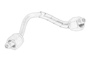 Conducta inalta presiune instalatie injectie FORD FOCUS IV, GALAXY III, MONDEO V dupa 2015 - (3/4) - Original OE