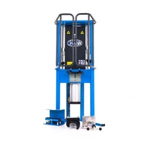 Crimper actionat pneumatic, pentru arcuri de suspensie incarcatura: 1t (pentru bobine de rotire la stanga; pentru bobine de rotire la dreapta) Magneti Marelli