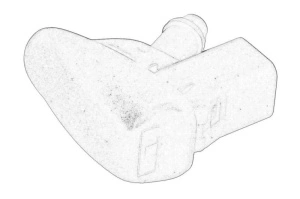 Diuza spalator parbriz Fata FORD MONDEO I, MONDEO II 1993-2000 - (duza de ceata) - Original OE