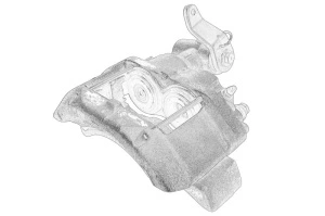 Etrier frana BREMBO Stanga Spate - Original OE