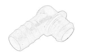 Furtun epurator MERCEDES MERCEDES 123, 123 T-MODEL, 123 1974-1991 - (C123; S123; W123; W115; W460; 601; 601, 611; B601; B602) - Original OE