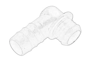 Furtun epurator MERCEDES MERCEDES 123, 123 T-MODEL, 123 1974-1991 - (C123; S123; W123; W115; W460; 601; 601, 611; B601; B602) - Original OE