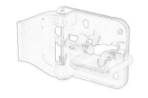 Inchizatoare capota SKODA RAPID 2012-2022 - (partea de sus) - Original OE