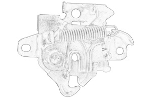 Inchizatoare capota TOYOTA AURIS 2012-2018 - Original OE - Img 2