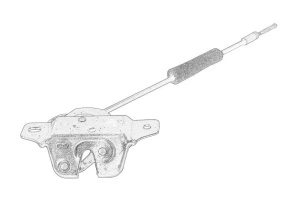 Incuietoare usa Dreapta CITROEN BERLINGO; PEUGEOT PARTNER 1996-2015 - (inferior) - Original OE