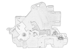 Incuietoare usa Stanga Fata SEAT AROSA; SKODA FABIA II, OCTAVIA II; VW LUPO I 1997-2014 - Original OE - Img 2