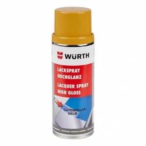 Lac spray galben Caterpillar Wurth