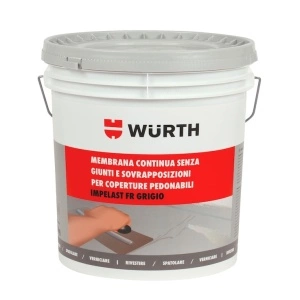 Membrana lichida hidroizolanta elastica ranforsata (gri) 20 kg IMPELAST FR - Wurth