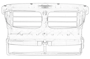 Panou admisie aer BMW Seria 5, 5 2009-2017 - (F10; F11) - Original OE