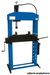 Presa hidraulica manuala 50T manometru piston mobil OMA