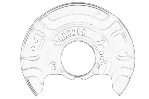 Protectie disc frana Dreapta Fata TOYOTA YARIS 2005-2014 - Original OE