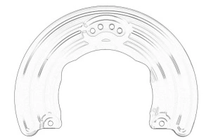 Protectie disc frana IVECO - Original OE