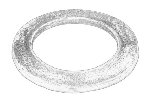 Saiba arc Spate FORD FIESTA V, FUSION 2001-2012 - (Dreapta/Stanga, inferior) - Original OE
