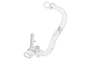 Senzor presiune gaze evacuare FORD RANGER dupa 2019 - Original OE