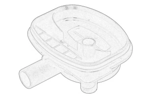Separator ulei ventilatie bloc motor VOLVO S60 I, S80 I, S80 II 2001-2011 - Original OE