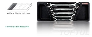 Set 5 chei inelare duble decupate 8-22mm, Toptul - Img 2