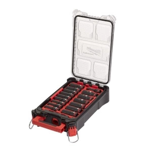 Set premiu de scule, omogen, profil: Hexagonal, priza / actionare: 1/2", ambalare: cutie de plastic MILWAUKEE