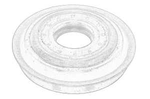 Simering ulei arbore cotit VW TOUAREG 2002-2010 - (20x57) - Original OE