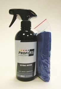 Solutie ceara rapida 500 ml cu carpa microfibra PROFIRS