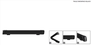 Suport 6 Perechi SCHIURI/4 Snowboard (750MM) Snowpack Black, THULE