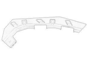 Suport bara Dreapta Fata HYUNDAI I30 dupa 2011 - (plastic) - Original OE