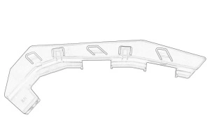 Suport bara Dreapta Fata HYUNDAI I30 dupa 2011 - (plastic) - Original OE