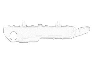 Suport bara Dreapta Fata KIA CEE'D 2012-2018 - (latura, plastic) - Original OE