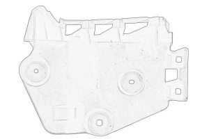 Suport bara Interior/ Stanga Spate AUDI A3 2003-2013 - (plastic) - Original OE