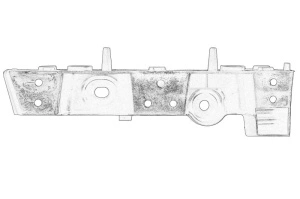 Suport bara Stanga Fata RENAULT RENAULT EXPRESS/MINIVAN dupa 2021 - Original OE
