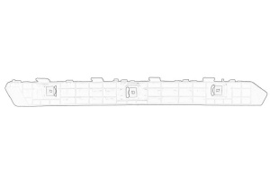 Suport bara Stanga Spate KIA CEE'D 2012-2018 - (latura, plastic) - Original OE