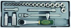 Trusa chei 3/8''- 24 piese FORCE - Img 2