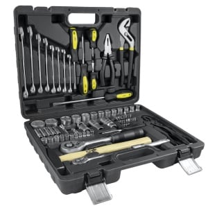 Trusă chei tubulare spline zincate 1/4" 72 piese JBM - Img 1