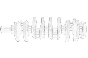 Arbore cotit FIAT TALENTO; NISSAN NV300; OPEL VIVARO B; RENAULT ESPACE V, GRAN dupa 2011 - Original OE
