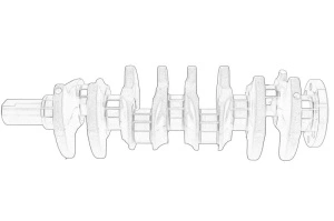 Arbore cotit FIAT TALENTO; NISSAN NV300; OPEL VIVARO B; RENAULT ESPACE V, GRAN dupa 2011 - Original OE