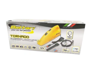 Aspirator Auto cu Conectare la Bricheta 12V 60W+COMPRESOR Aer, BOTTARI
