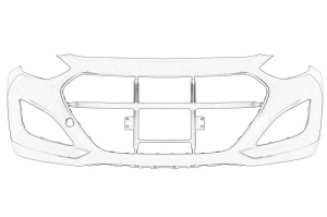 Bara HYUNDAI I30 Break / Hatchback 2011-2015 - (Fata, 5 usi, grund) - Original OE