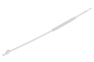 Cablu deschidere capota VW PASSAT, PASSAT CC 2005-2012 - Original OE