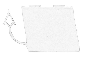 Capac carlig remorcare Fata VW CALIFORNIA T6 CAMPER, MULTIVAN T6, TRANSPORTER T6 2015-2024 - Original OE