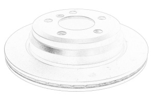 Disc frana Stanga/Dreapta Spate BMW BMW 3, 3, 3 GRAN TURISMO dupa 2005 - (E91; F30, F80; F31; F34; F32, F82; F33, F83; F36) - Original OE