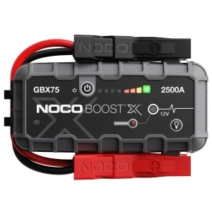 Dispozitiv de pornire BOOSTER model: GBX75, tensiune: 12V, curent de pornire maxim: 2500A, greutate: 1,71 kg NOCO