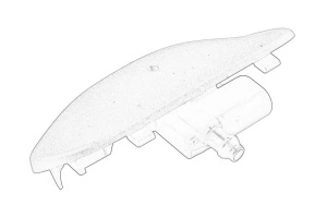 Diuza spalator faruri Stanga SKODA SUPERB III 2015-2024 - (incalzit) - Original OE