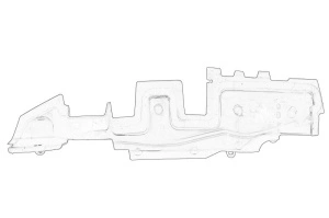 Element control debit aer Stanga VW PASSAT ALLTRACK B7, PASSAT B7 2010-2014 - (diesel, plastic) - Original OE
